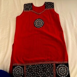 Kurti top sleeveless